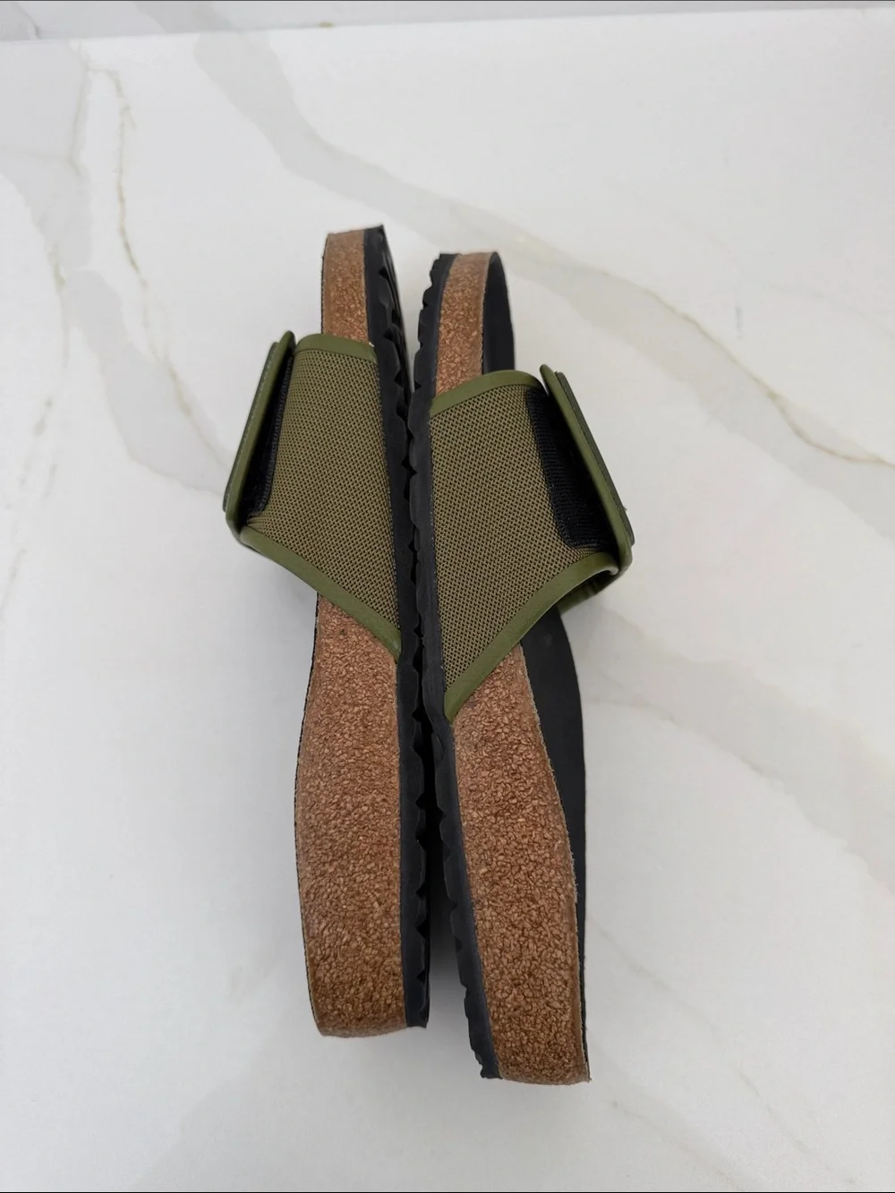 Birkenstocks new sandals green slide size 42 11 9